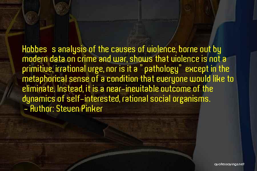 Analysis Of Data Quotes By Steven Pinker