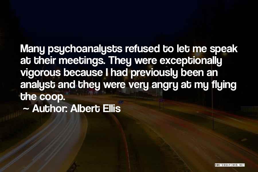 Analyst Quotes By Albert Ellis