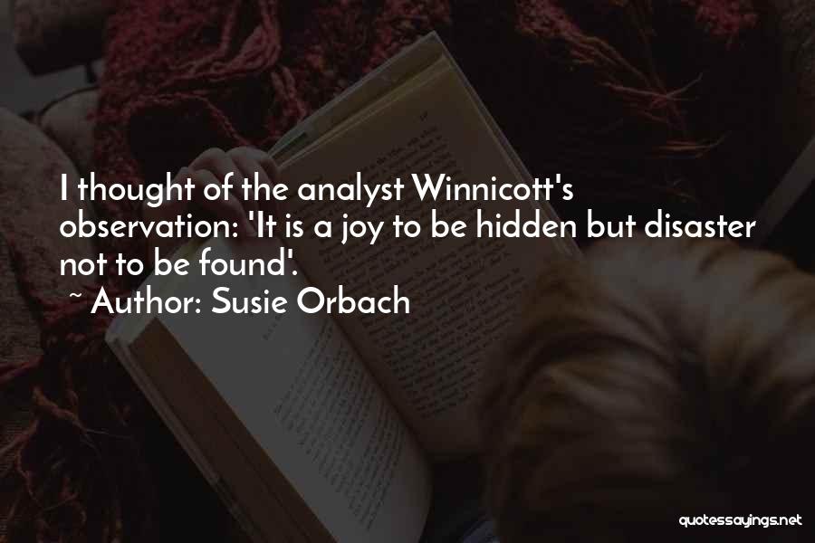 Analyst Quotes By Susie Orbach