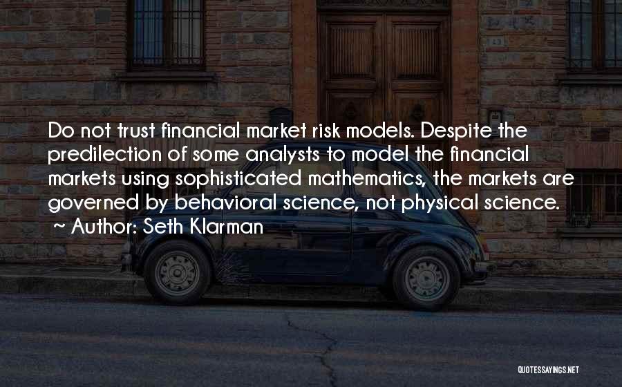 Analysts Quotes By Seth Klarman
