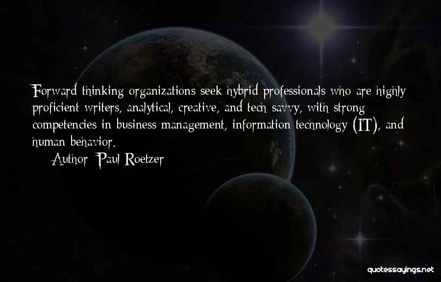 Analytical Thinking Quotes By Paul Roetzer