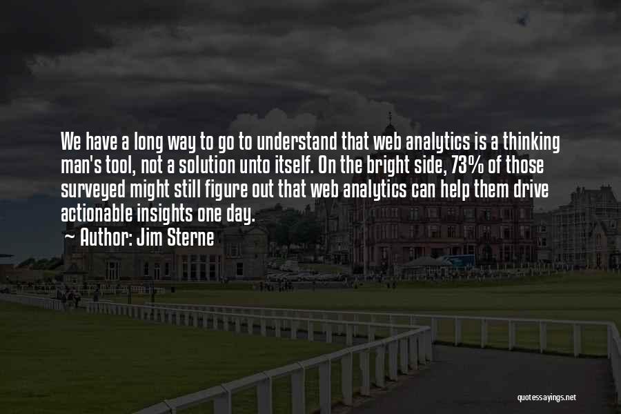 Analytics Quotes By Jim Sterne