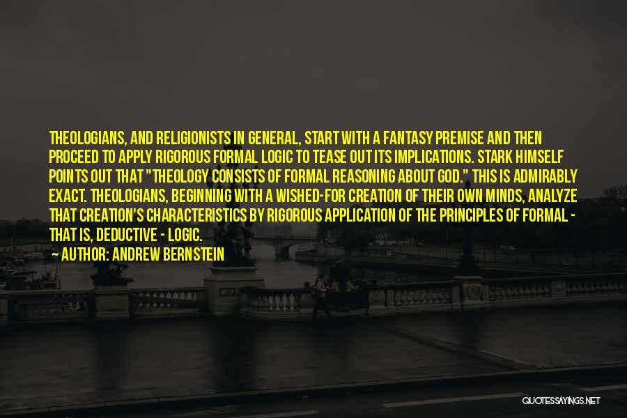 Analyze Quotes By Andrew Bernstein