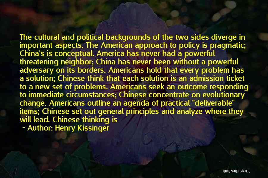 Analyze Quotes By Henry Kissinger