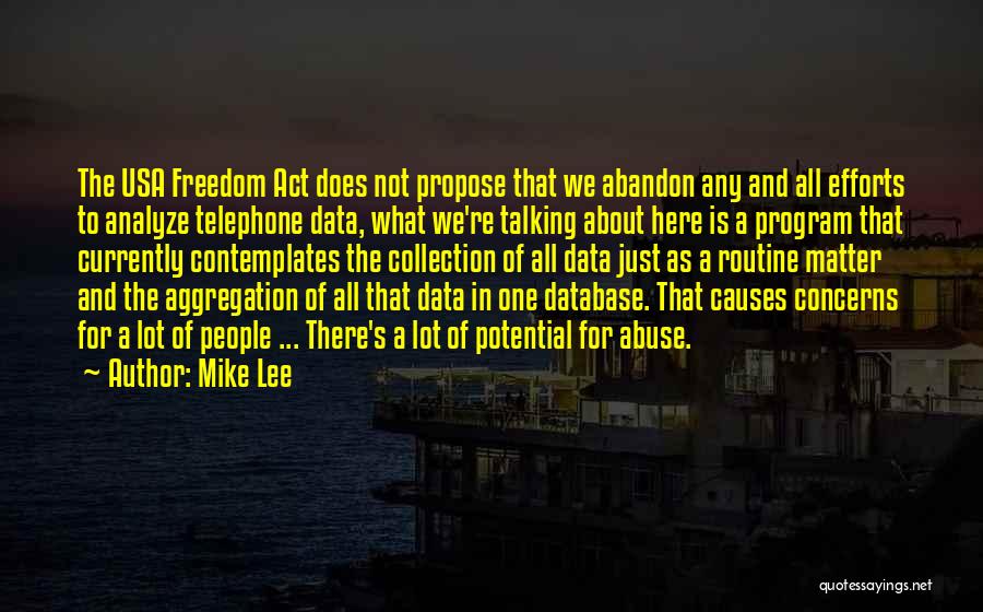Analyze Quotes By Mike Lee