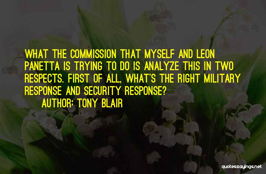 Analyze Quotes By Tony Blair