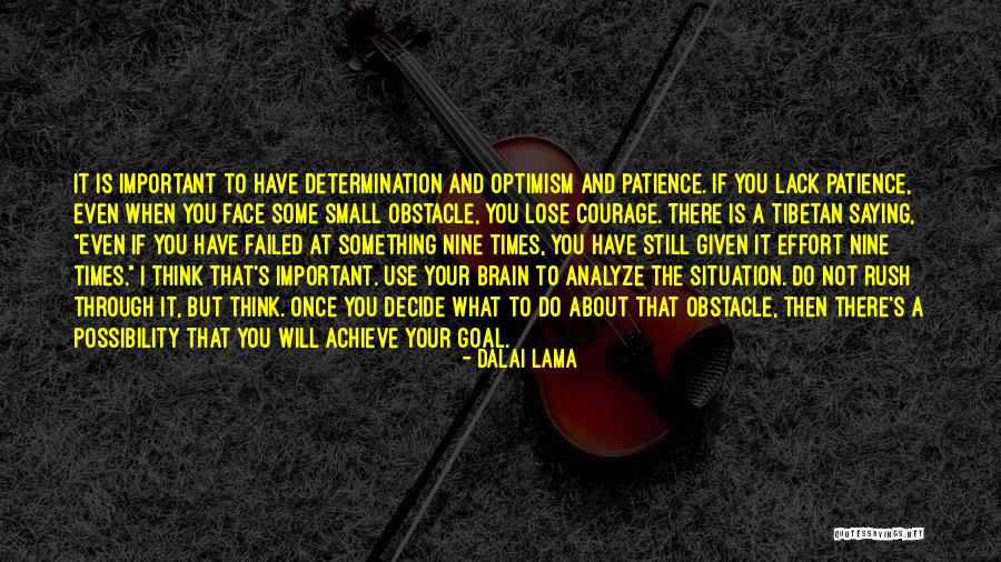 Analyze Situation Quotes By Dalai Lama