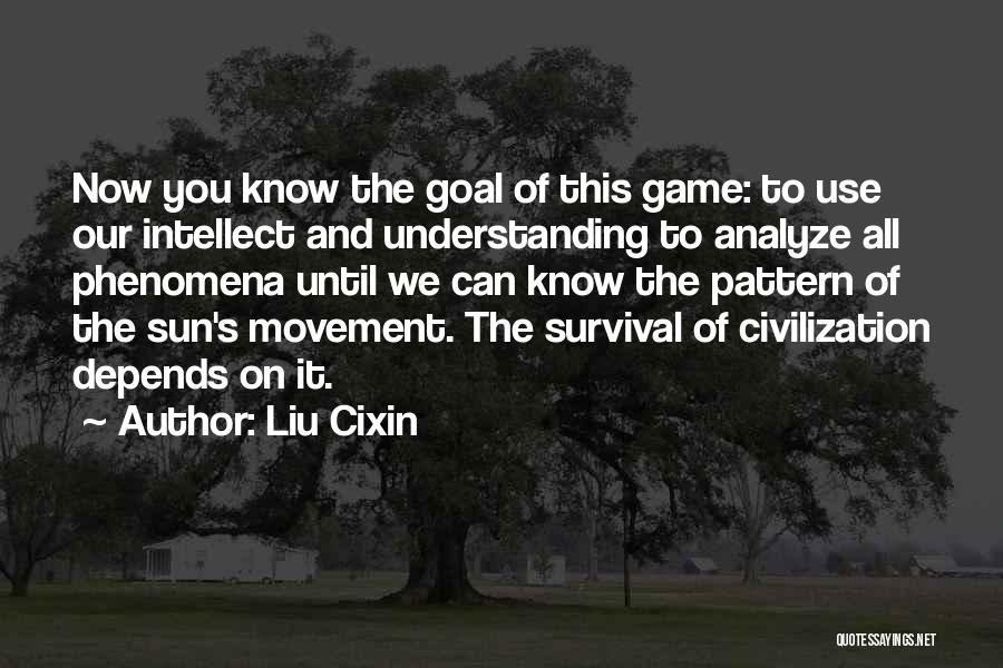 Analyze This Quotes By Liu Cixin