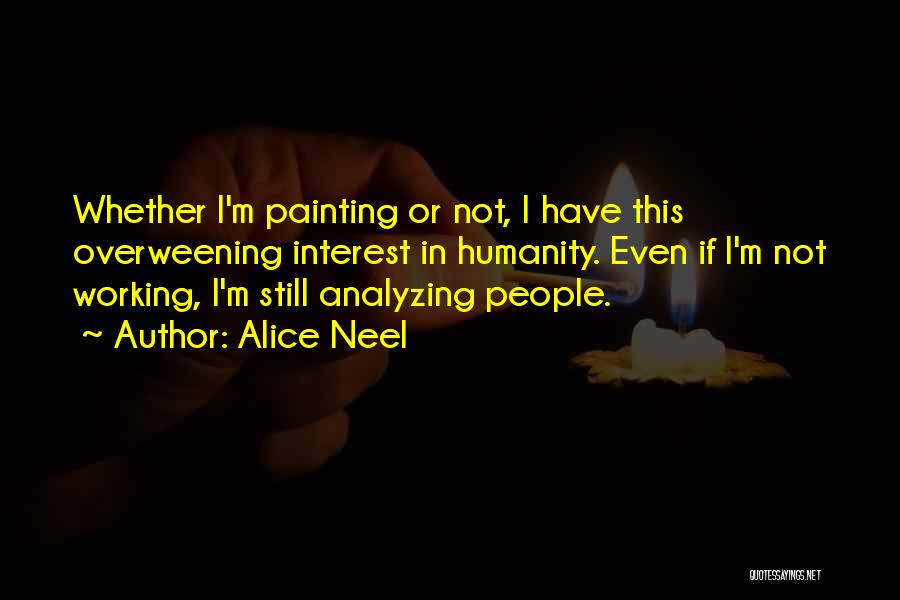 Analyzing Art Quotes By Alice Neel