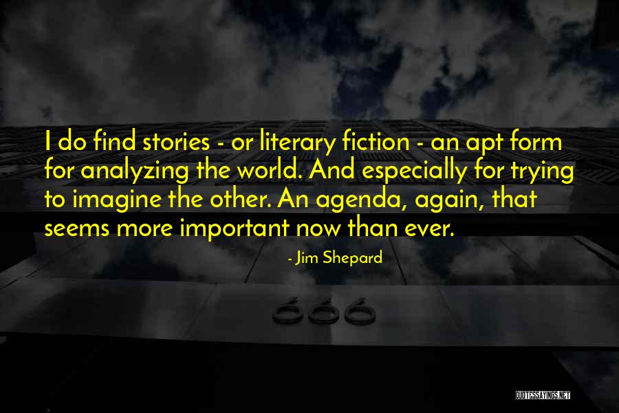 Analyzing Quotes By Jim Shepard Analyzing Quotes By Jim Shepard