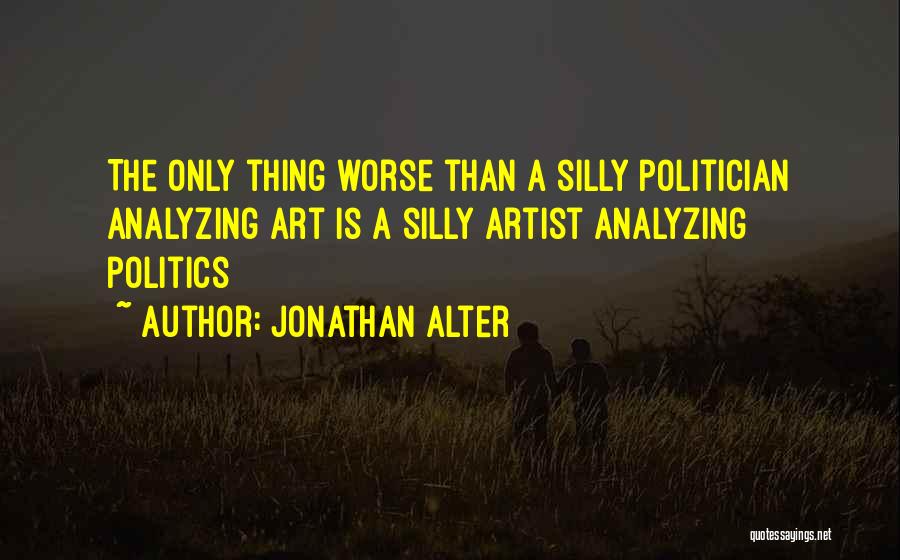 Analyzing Quotes By Jonathan Alter