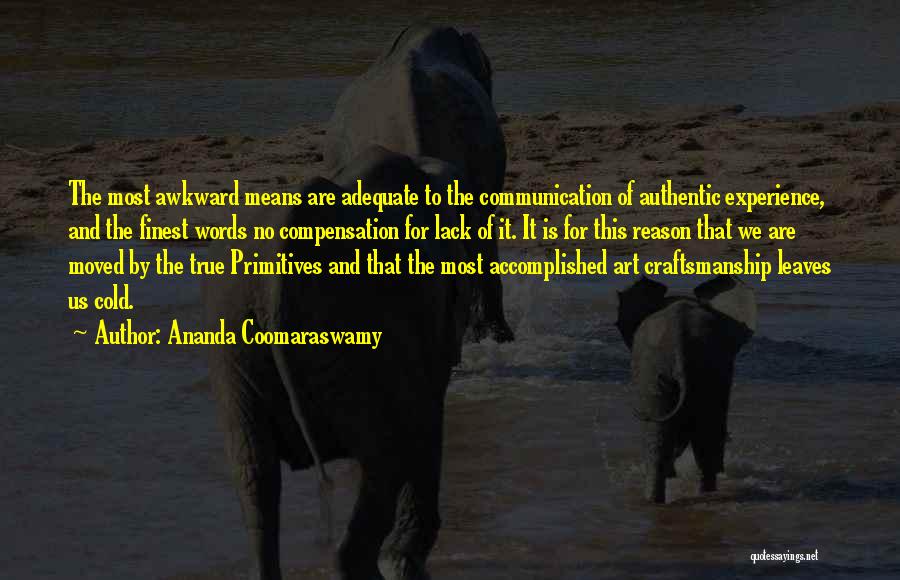 Ananda Coomaraswamy Quotes 196008