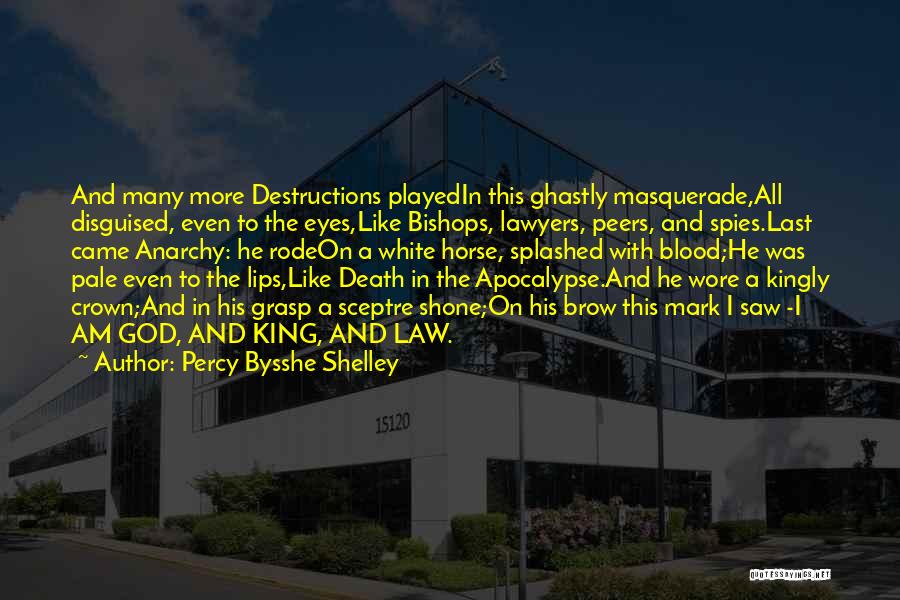 Anarchy Quotes By Percy Bysshe Shelley