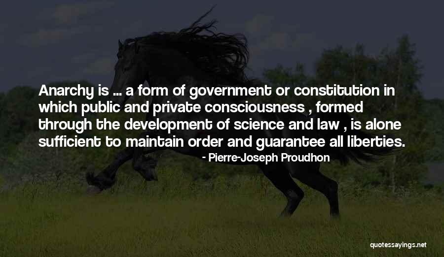 Anarchy Quotes By Pierre-Joseph Proudhon