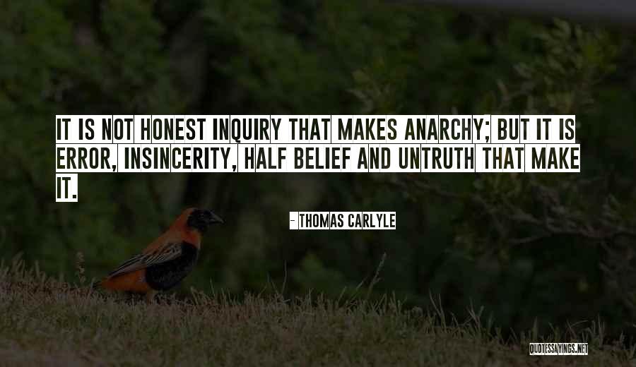 Anarchy Quotes By Thomas Carlyle