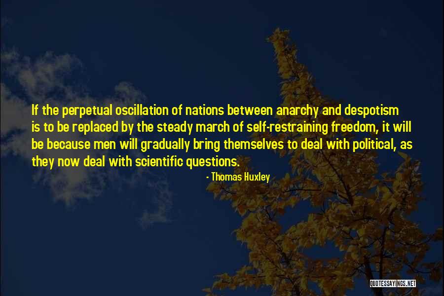 Anarchy Quotes By Thomas Huxley