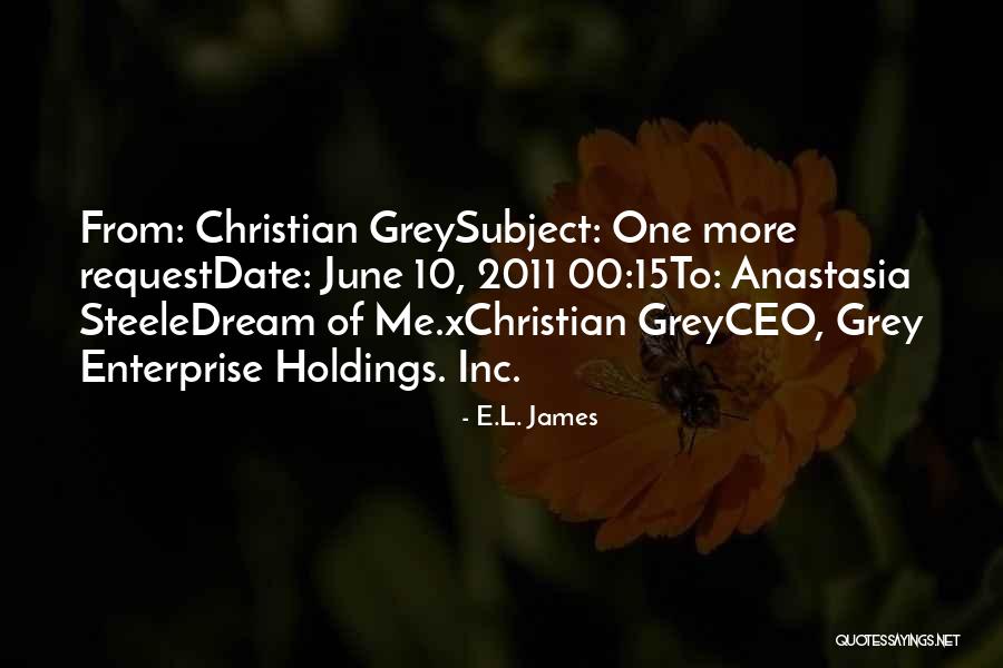 Anastasia Steele Quotes By E.L. James Anastasia Steele Quotes By E.L. James