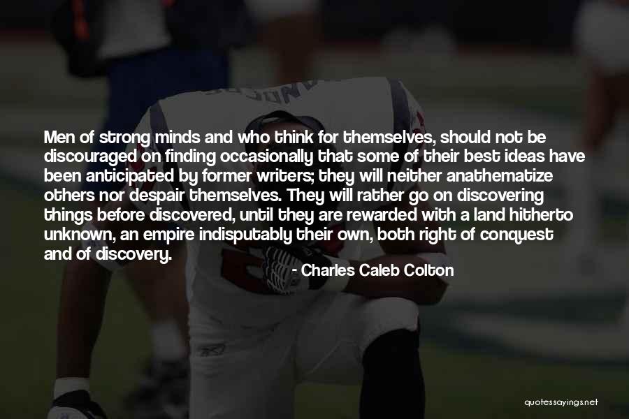 Anathematize Quotes By Charles Caleb Colton Anathematize Quotes By Charles Caleb Colton