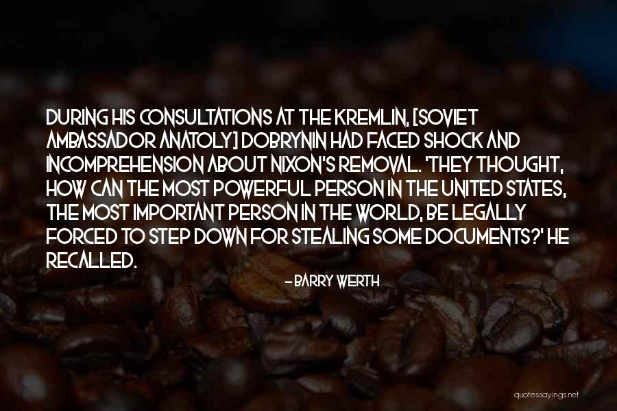 Anatoly Dobrynin Quotes By Barry Werth Anatoly Dobrynin Quotes By Barry Werth