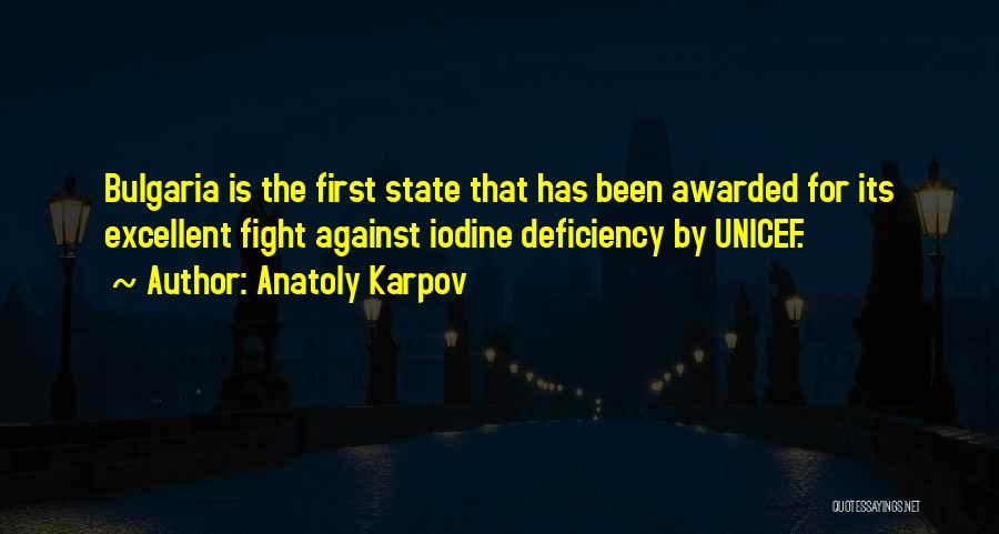 Anatoly Karpov Quotes 120527