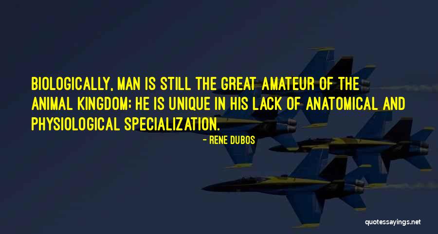 Anatomical Quotes By Rene Dubos Anatomical Quotes By Rene Dubos