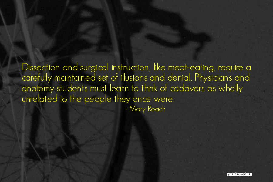 Anatomy Dissection Quotes By Mary Roach Anatomy Dissection Quotes By Mary Roach