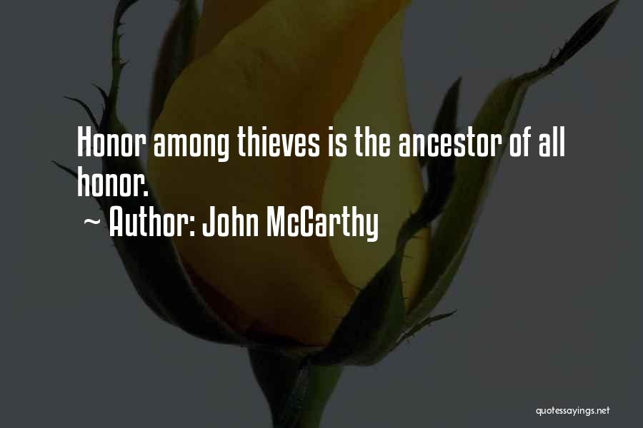 Ancestor Quotes By John McCarthy