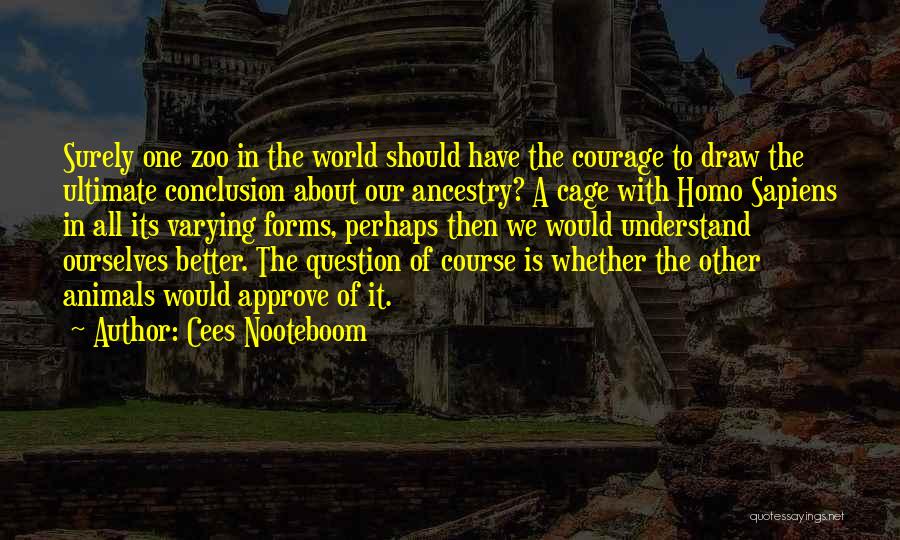 Ancestry Quotes By Cees Nooteboom