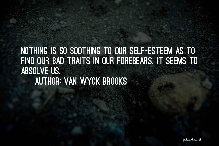 Ancestry Quotes By Van Wyck Brooks