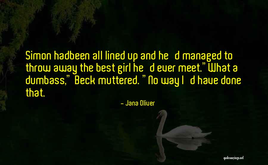 Anchana Bartels Quotes By Jana Oliver Anchana Bartels Quotes By Jana Oliver