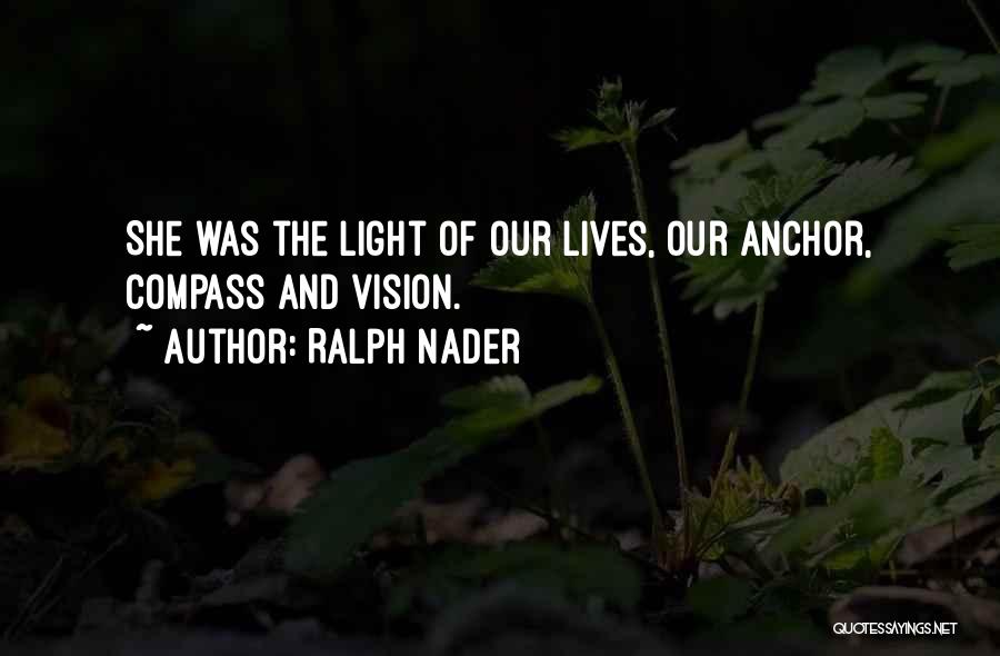 Anchor And Compass Quotes By Ralph Nader