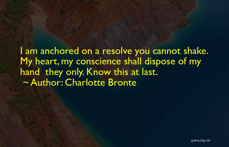 Anchored In Love Quotes By Charlotte Bronte