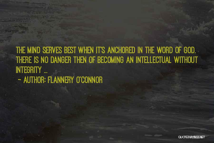 Anchored Quotes By Flannery O'Connor