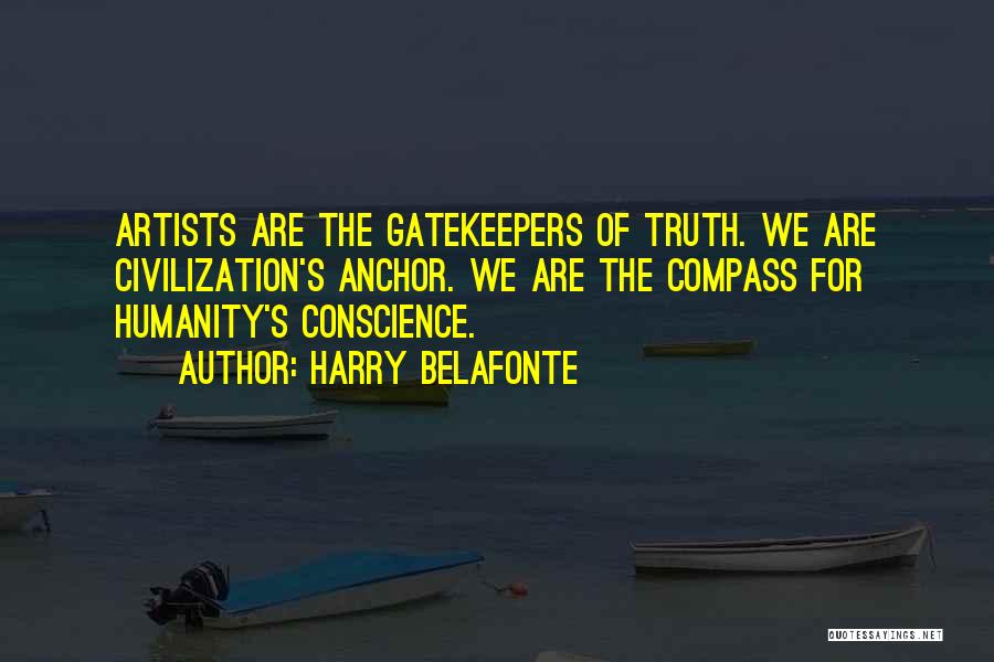 Anchors And Compass Quotes By Harry Belafonte