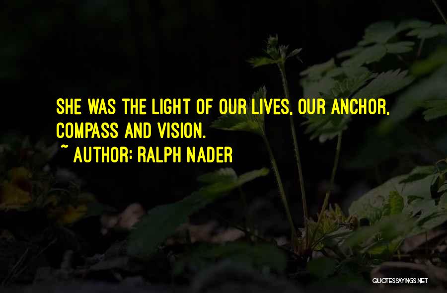 Anchors And Compass Quotes By Ralph Nader