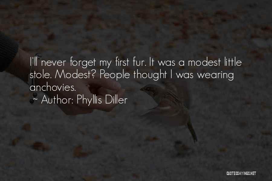 Anchovies Quotes By Phyllis Diller