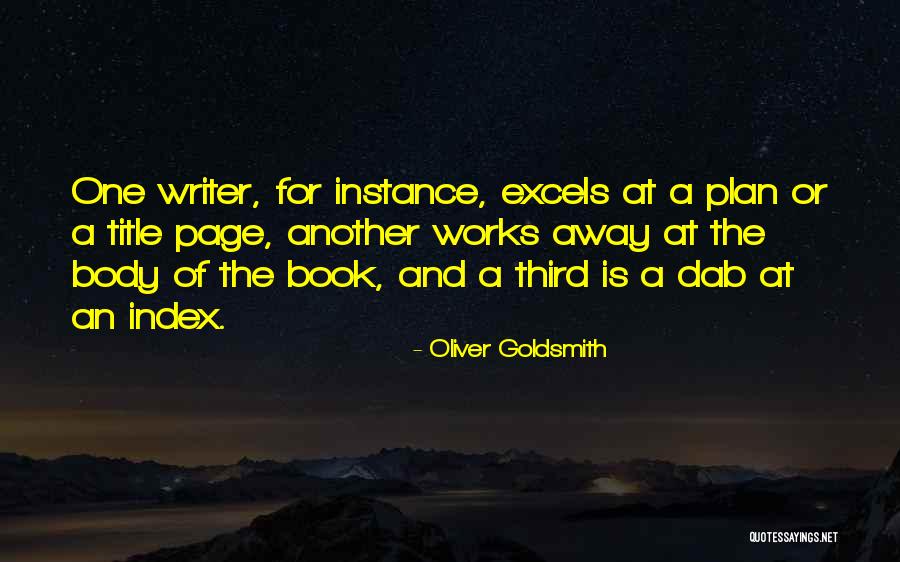 Anchundia Hector Quotes By Oliver Goldsmith