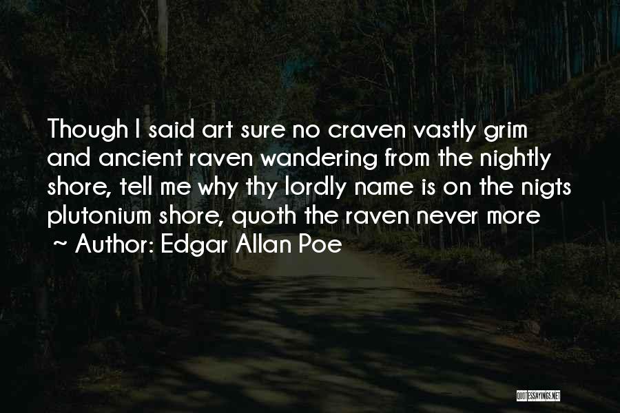 Ancient Art Quotes By Edgar Allan Poe