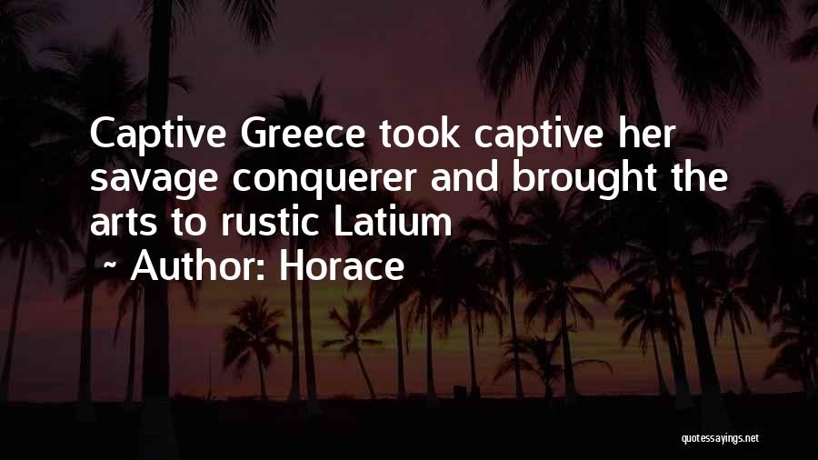 Ancient Art Quotes By Horace