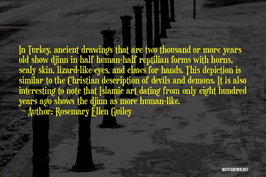 Ancient Art Quotes By Rosemary Ellen Guiley