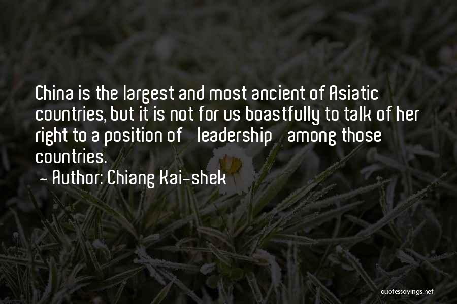 Ancient China Quotes By Chiang Kai-shek