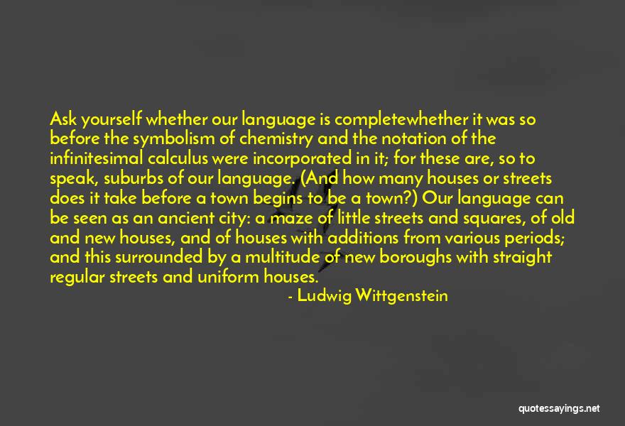 Ancient City Quotes By Ludwig Wittgenstein Ancient City Quotes By Ludwig Wittgenstein