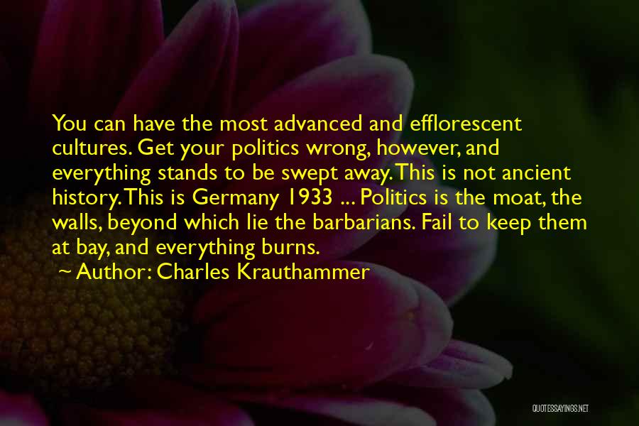 Ancient Cultures Quotes By Charles Krauthammer