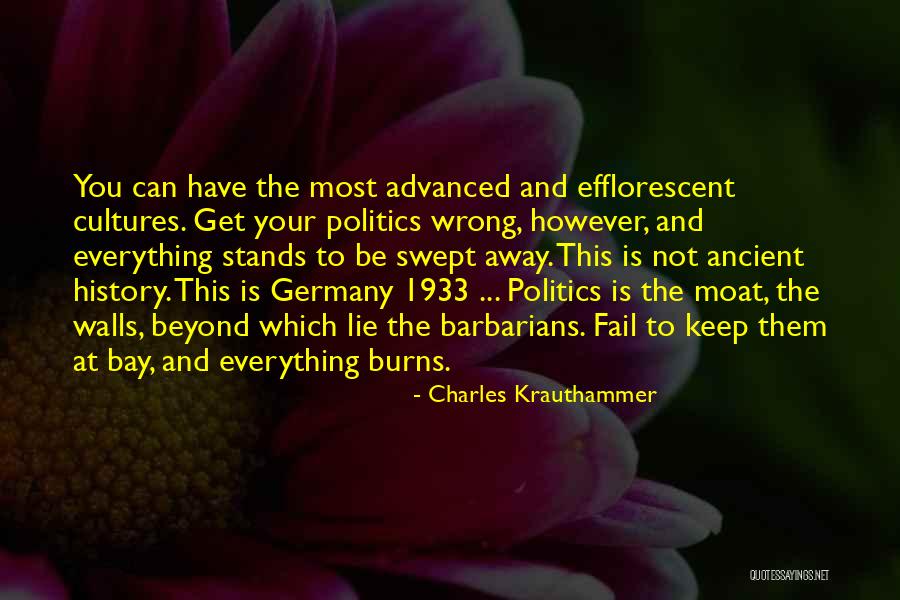 Ancient Cultures Quotes By Charles Krauthammer