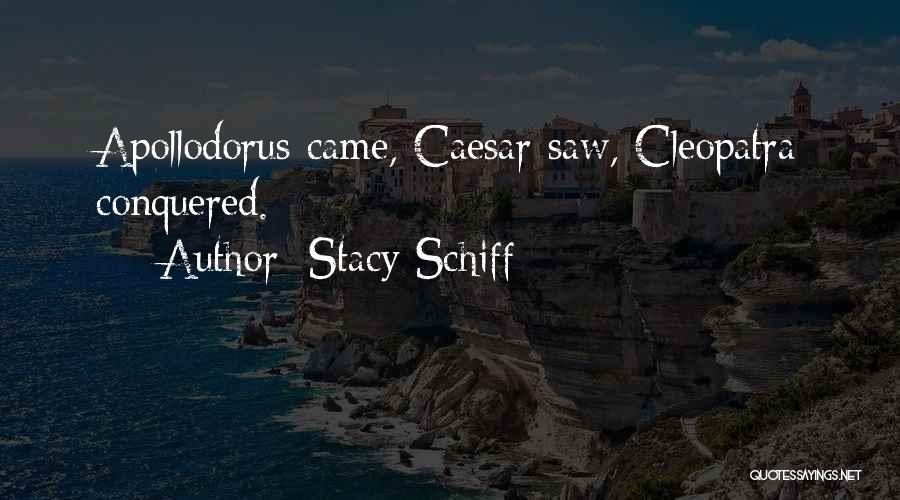 Ancient Egypt Cleopatra Quotes By Stacy Schiff
