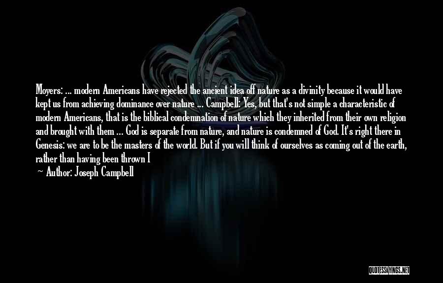 Ancient God Quotes By Joseph Campbell