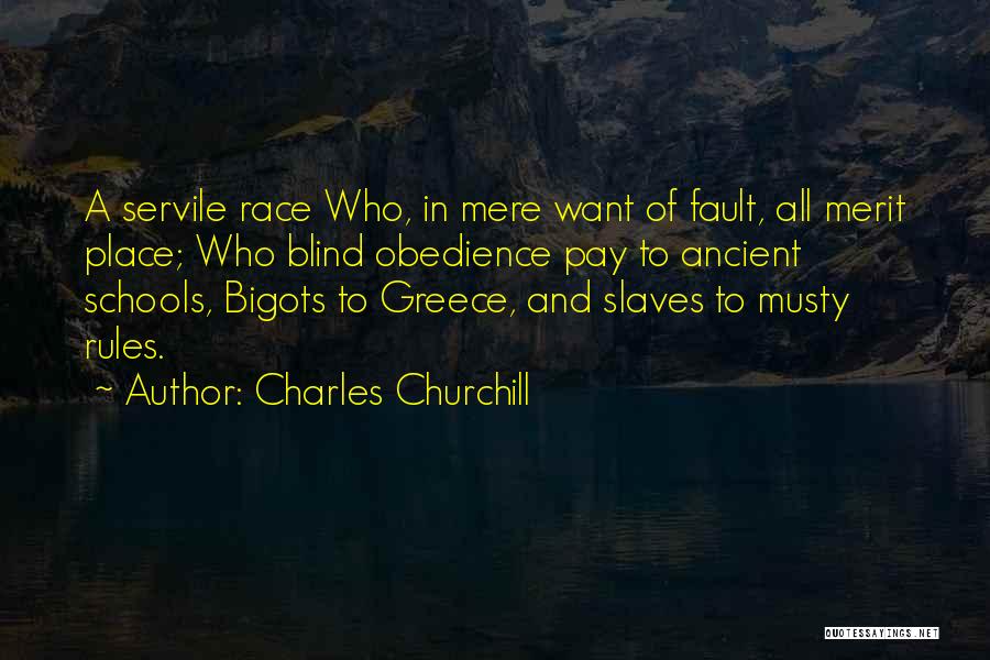 Ancient Greece Quotes By Charles Churchill