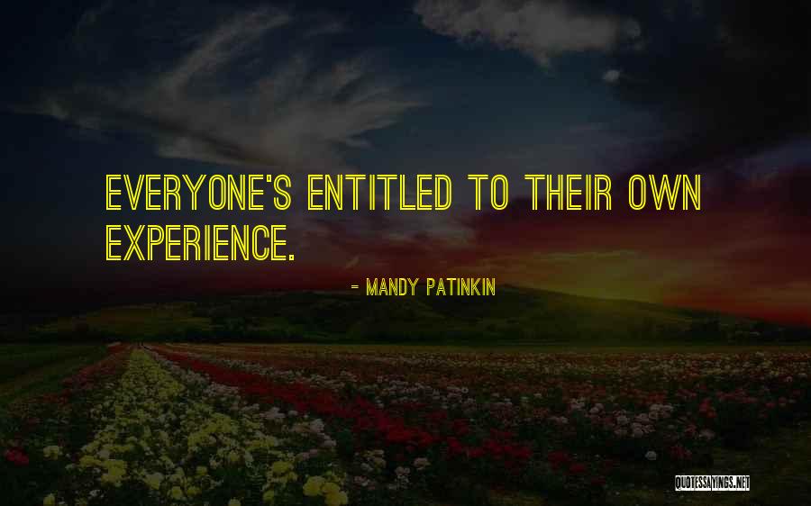 Ancient Greek Democracy Quotes By Mandy Patinkin