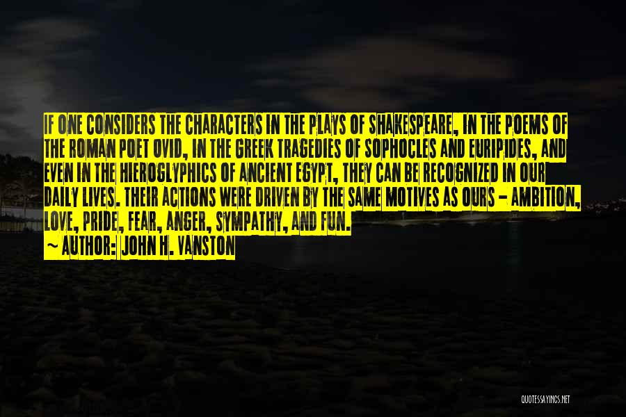 Ancient Greek Roman Quotes By John H. Vanston Ancient Greek Roman Quotes By John H. Vanston