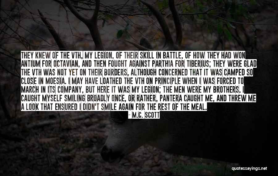 Ancient Rome Quotes By M.C. Scott Ancient Rome Quotes By M.C. Scott